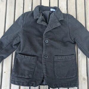 3T Calvin Klein Jeans Blazer Knit Jacket Black Toddler Baby Clothes